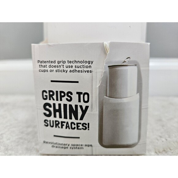 30 Watt Shower Seltzer Drink Holder - White - Fits Slim Cans Beer - Picture 2 of 4